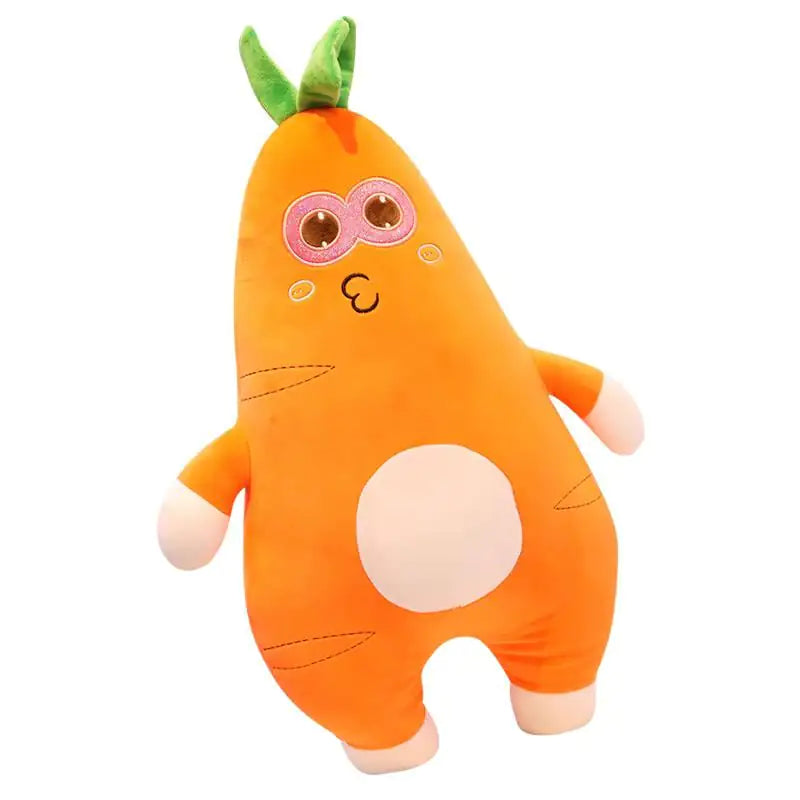 Carrot Cuddle Plush Pillow