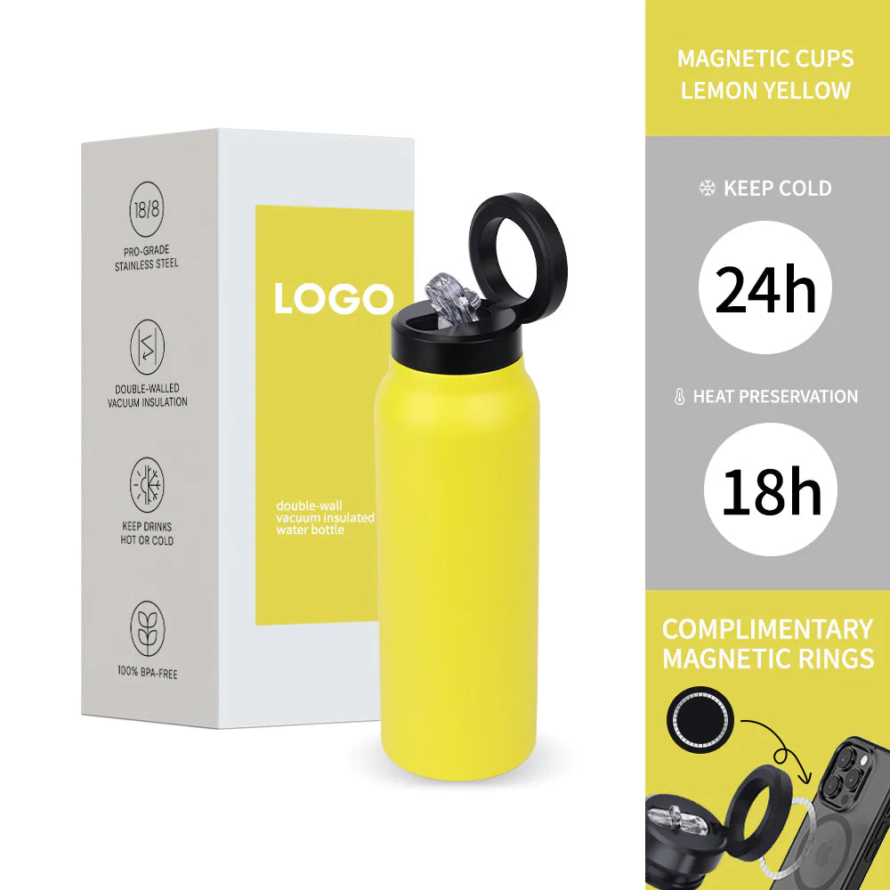 MagLock Stainless Steel Magnetic Water Bottle – 750ml