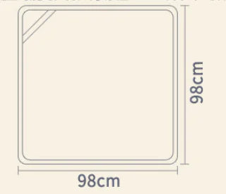 CuddleBear Baby Quilt with Detachable Blanket