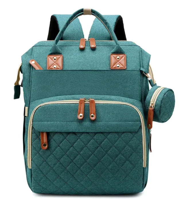 QuiltedNest Foldable Baby Travel Bag