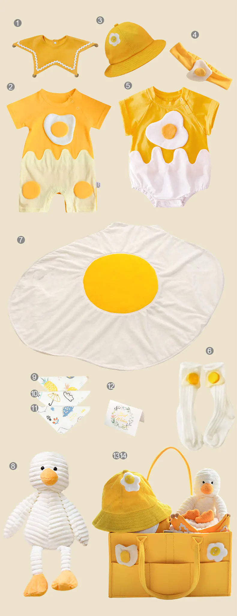 SunnyNest Newborn Gift Box with Summer Dress & Essentials