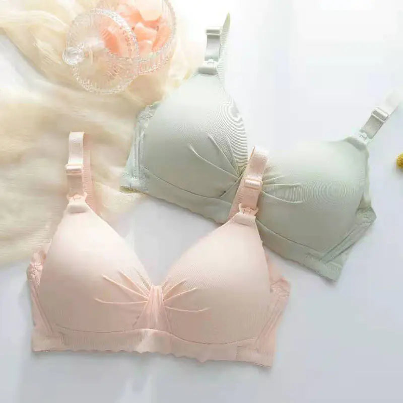 ComfortEase Cotton Maternity Nursing Bra