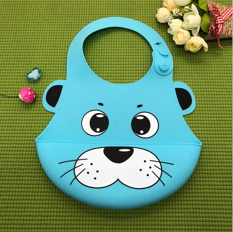 FunFeast Silicone Waterproof Cartoon Bib