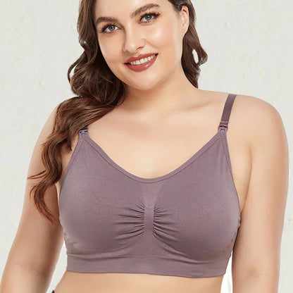 FlexiComfort Adjustable Seamless Breastfeeding Bra