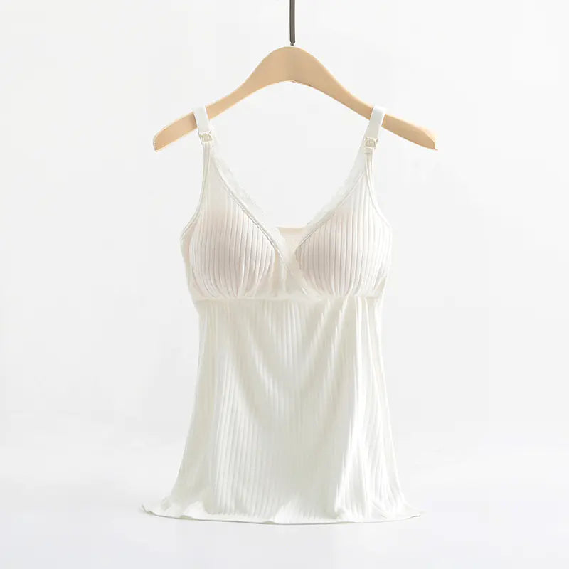 FlexiCross Breastfeeding Vest with Built-In Bra