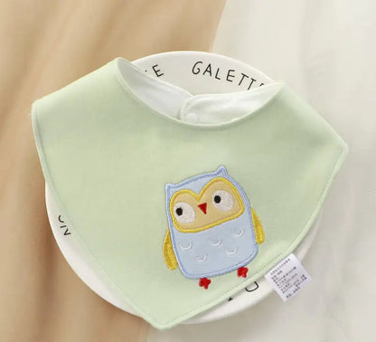 CuddleCotton Cartoon Baby Bib