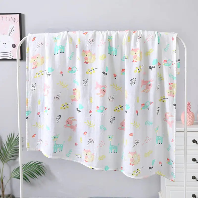 CozyCloud Double-Layer Gauze Baby Towel
