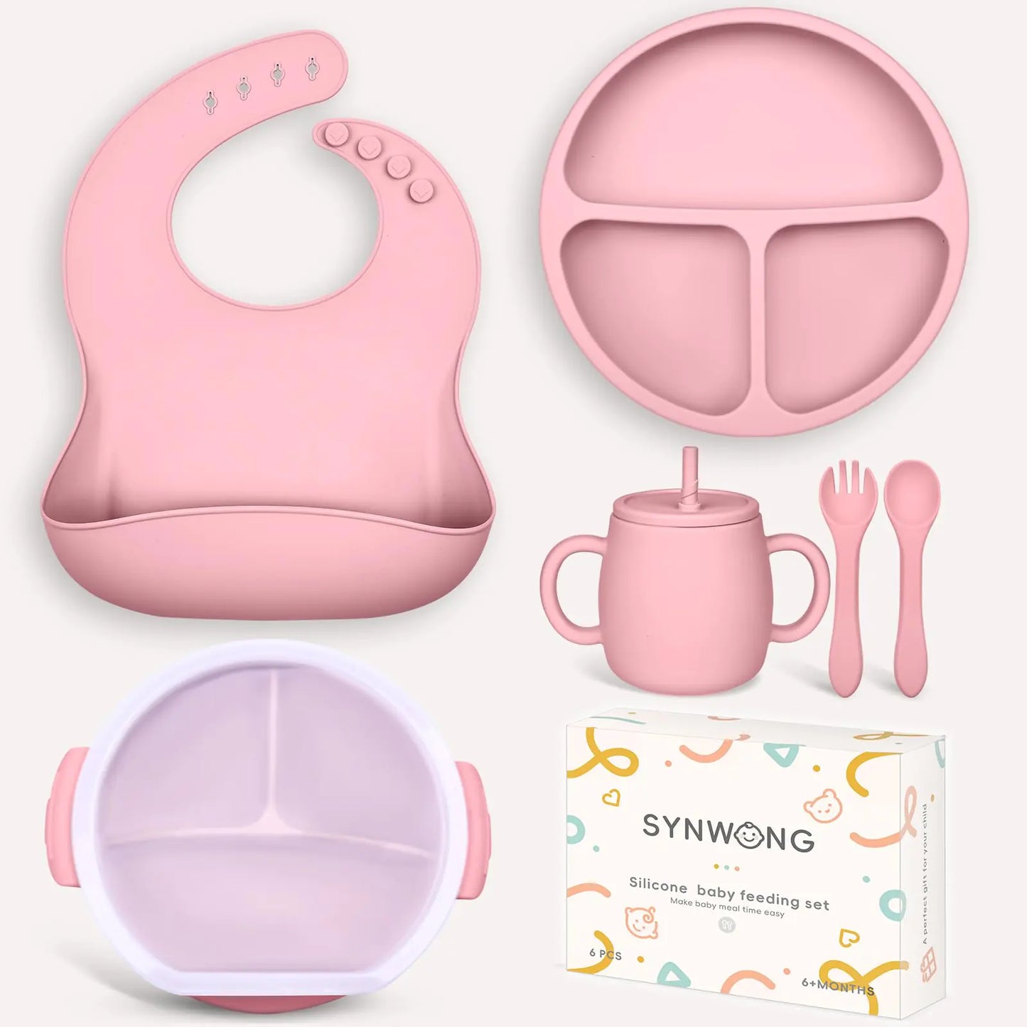 MealtimeEase Silicone Baby Feeding Gift Set