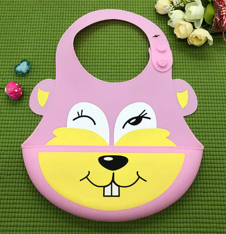 FunFeast Silicone Waterproof Cartoon Bib