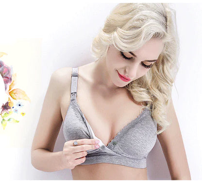 CrossEase Cotton Nursing Bra