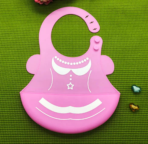 FunFeast Silicone Waterproof Cartoon Bib
