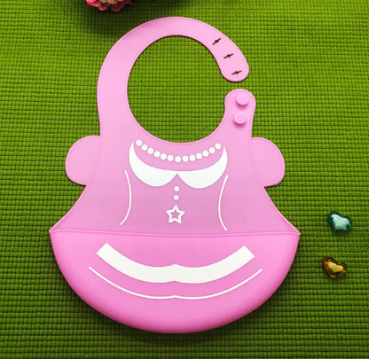 FunFeast Silicone Waterproof Cartoon Bib