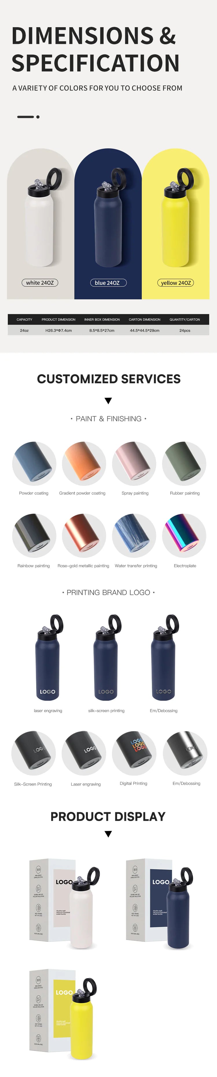 MagLock Stainless Steel Magnetic Water Bottle – 750ml