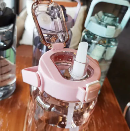 AquaMax Portable Large Water Bottle 2L