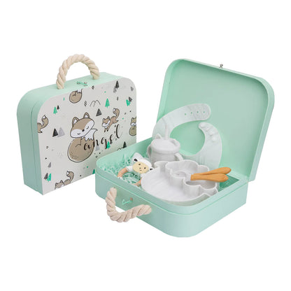 NurtureEase 6-Piece Premium Silicone Feeding Set