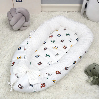 CloudNest Bubble Fleece Baby Bed