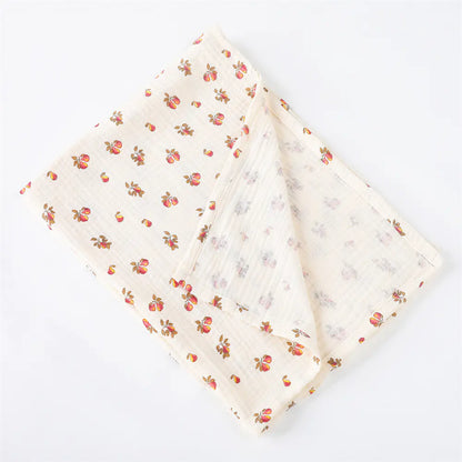 SnuggleWeave Cotton Muslin Baby Blanket