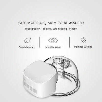 FlowEase USB Rechargeable Hands-Free Breast Pump