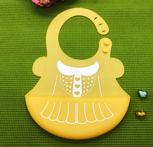 FunFeast Silicone Waterproof Cartoon Bib
