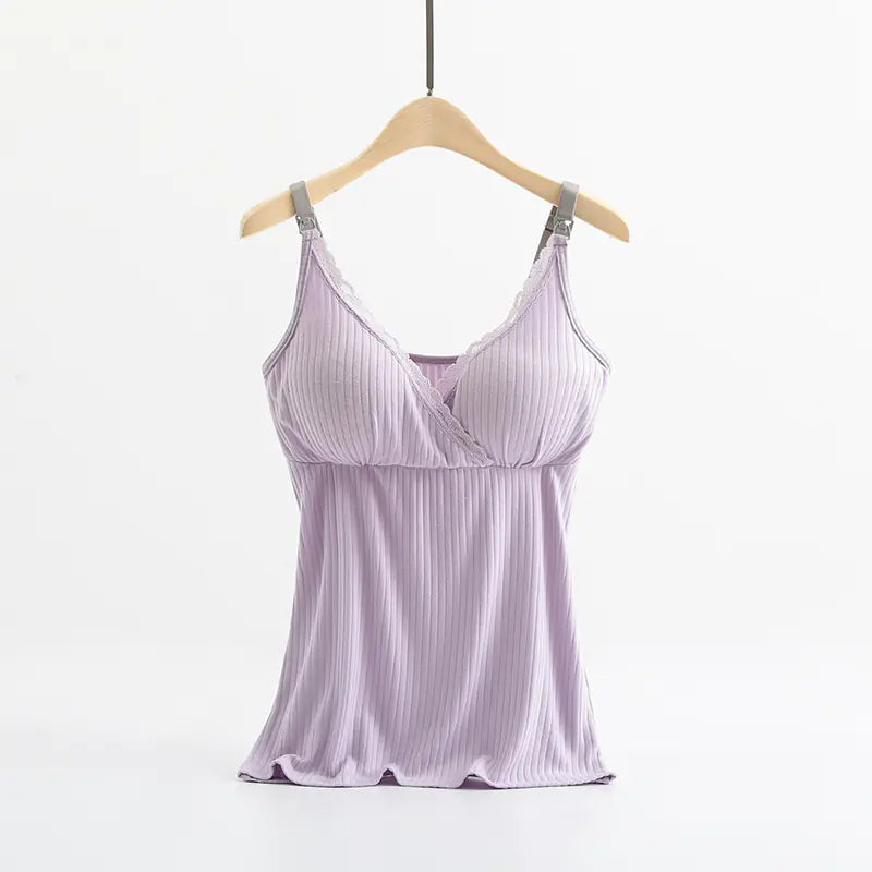 FlexiCross Breastfeeding Vest with Built-In Bra