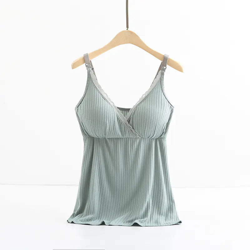 FlexiCross Breastfeeding Vest with Built-In Bra