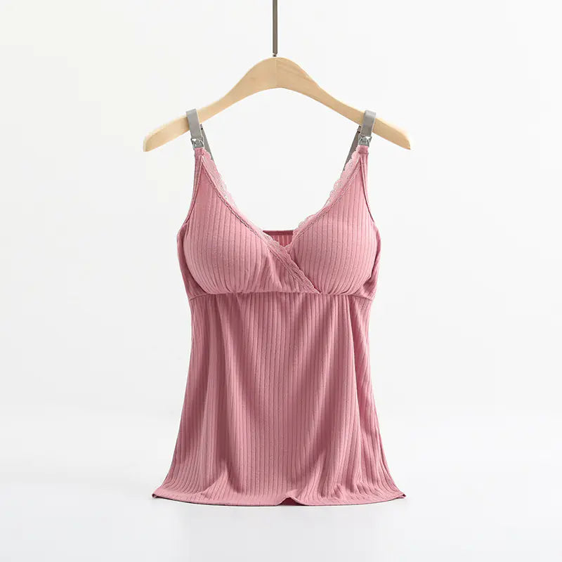 FlexiCross Breastfeeding Vest with Built-In Bra
