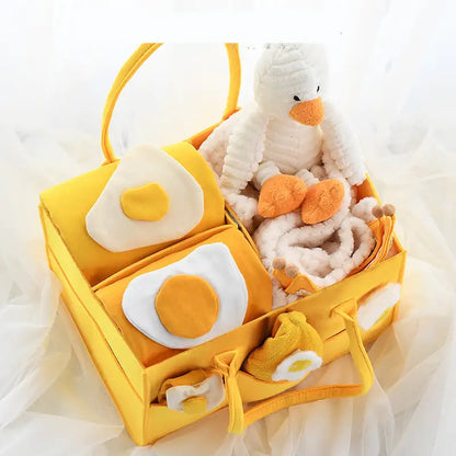 SunnyNest Newborn Gift Box with Summer Dress & Essentials