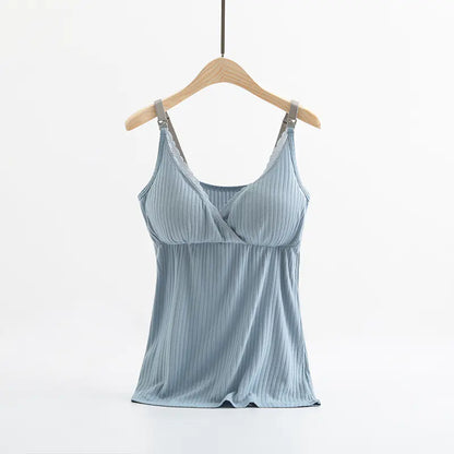FlexiCross Breastfeeding Vest with Built-In Bra