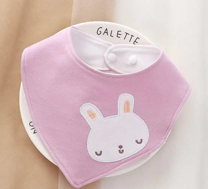 CuddleCotton Cartoon Baby Bib
