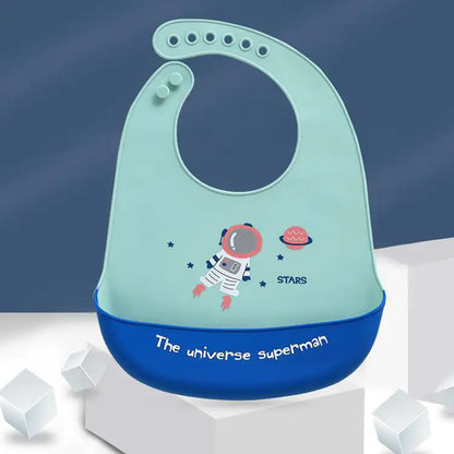 SpaceBite Waterproof Silicone Bib