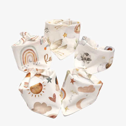 BreezyBib Cotton Baby Bib Set