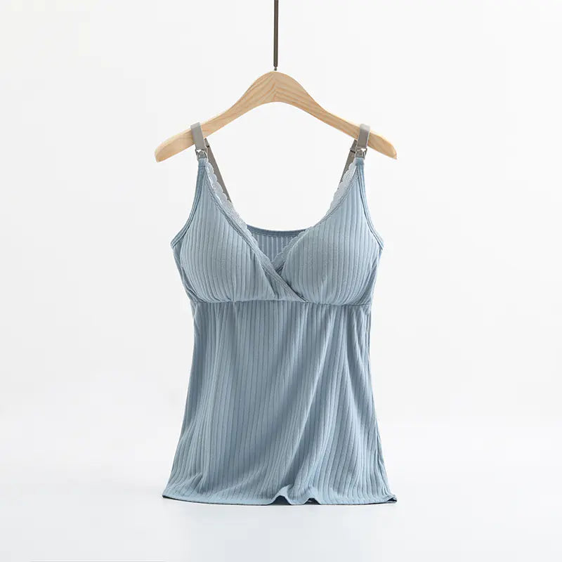 FlexiCross Breastfeeding Vest with Built-In Bra