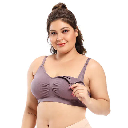 FlexiComfort Adjustable Seamless Breastfeeding Bra