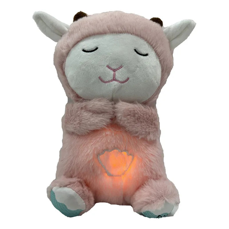 DreamLamb Breathing Sleep Music Plush Toy