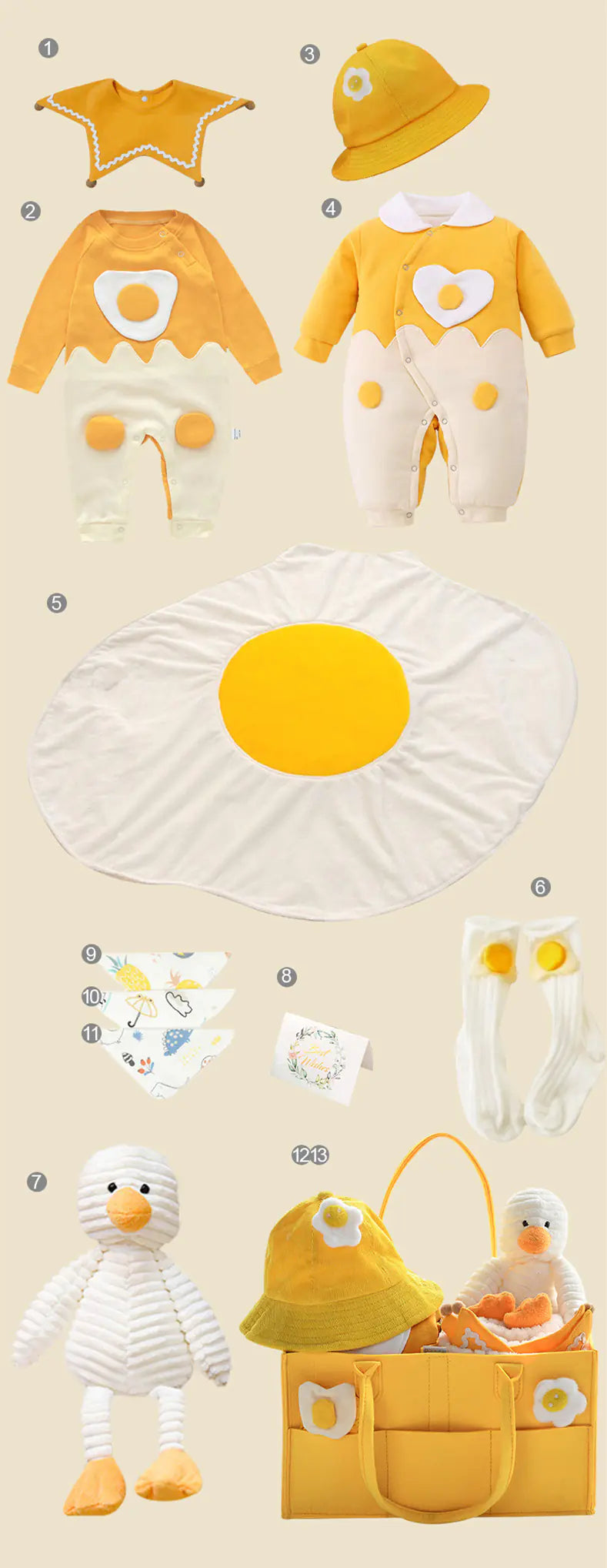 SunnyNest Newborn Gift Box with Summer Dress & Essentials