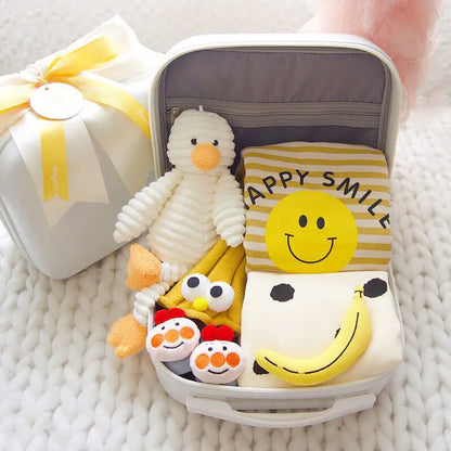 SunnyNest Newborn Gift Box with Summer Dress & Essentials