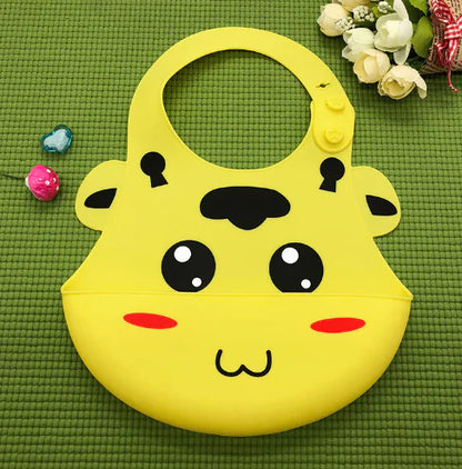 FunFeast Silicone Waterproof Cartoon Bib