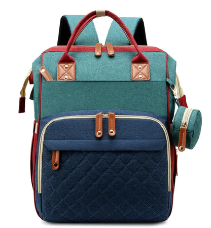 QuiltedNest Foldable Baby Travel Bag
