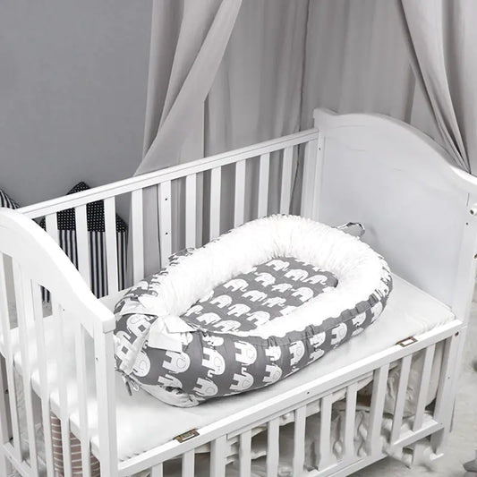 CloudNest Bubble Fleece Baby Bed