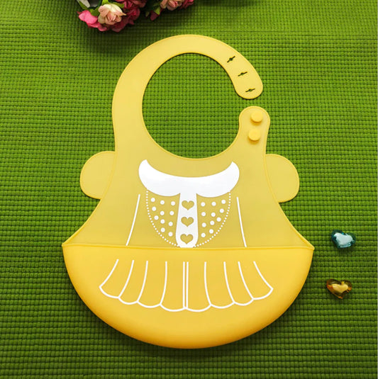 FunFeast Silicone Waterproof Cartoon Bib