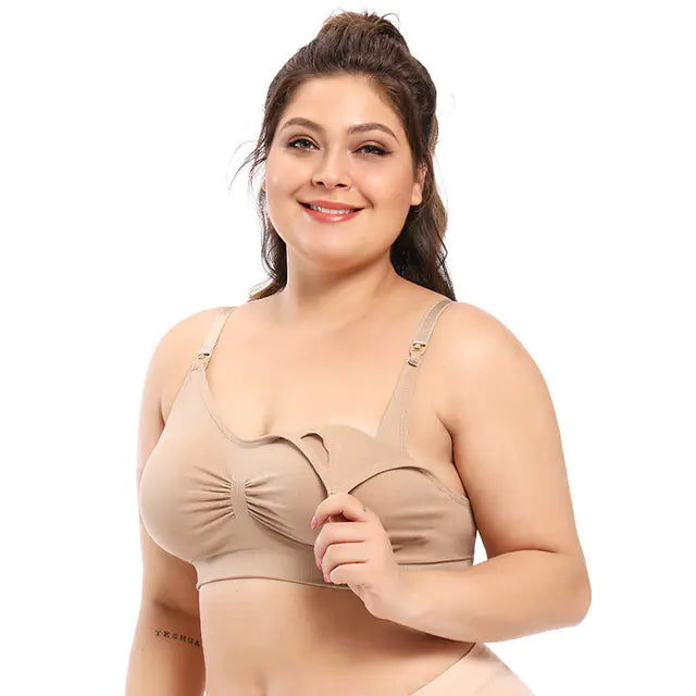 FlexiComfort Adjustable Seamless Breastfeeding Bra