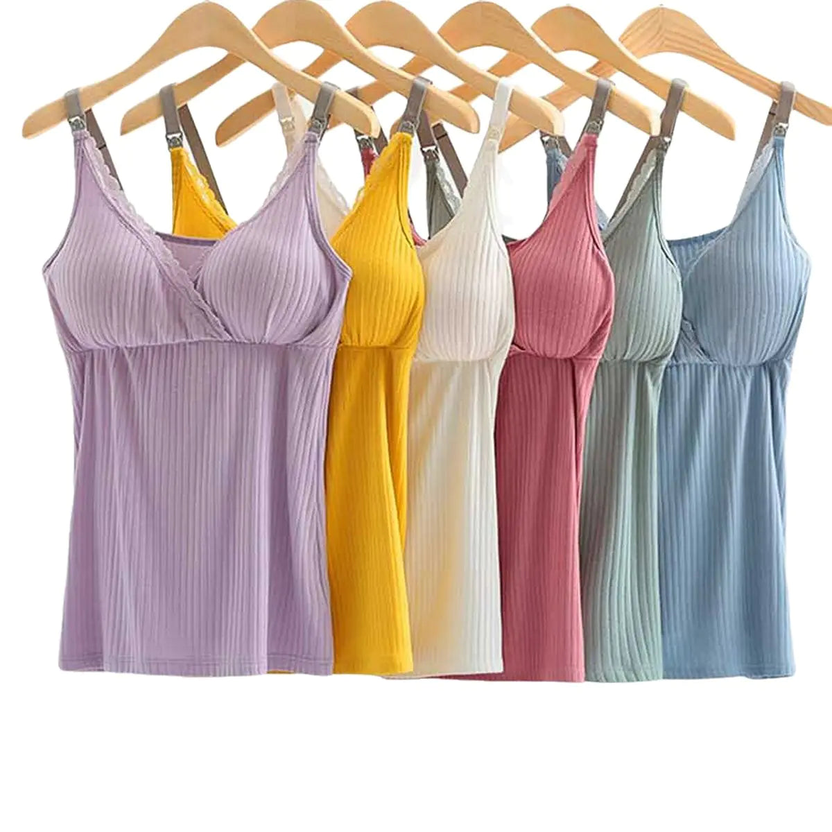 FlexiCross Breastfeeding Vest with Built-In Bra