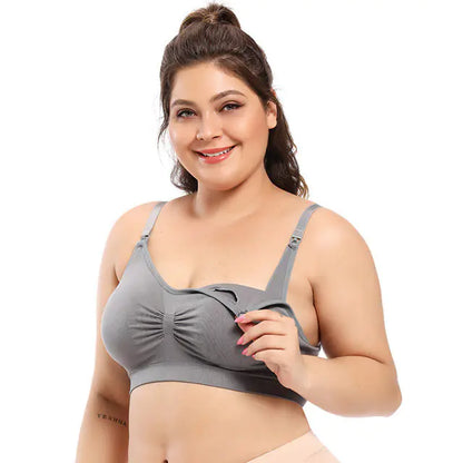 FlexiComfort Adjustable Seamless Breastfeeding Bra